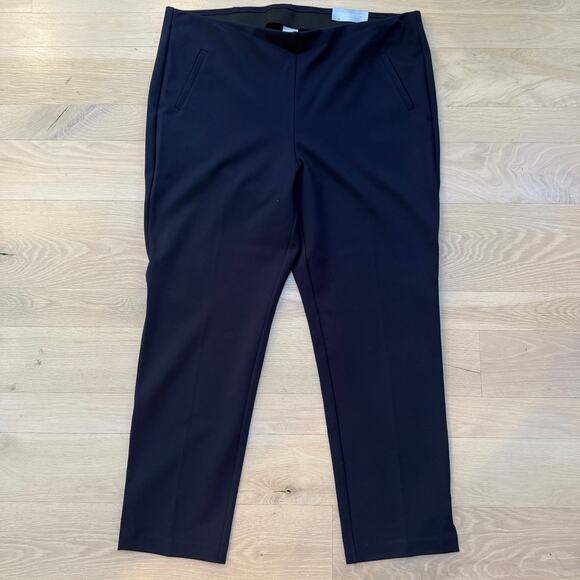 NWT Chicos So Slimming 360 Juliet Full Length Pant SZ 4R Ink Blue Classic Work - Picture 1 of 11